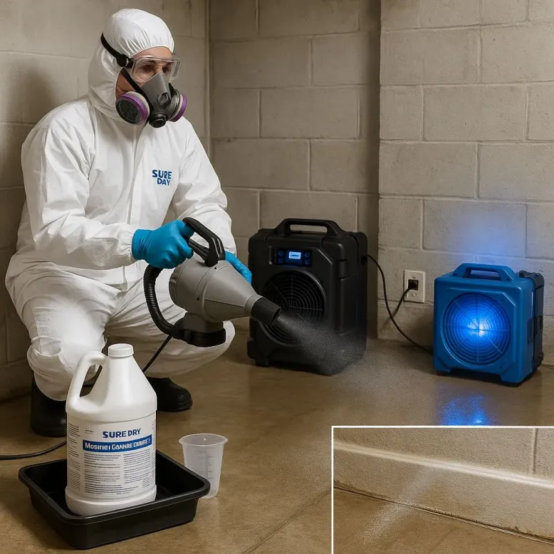 Sanitization and Odor Removal process in Keene, NH