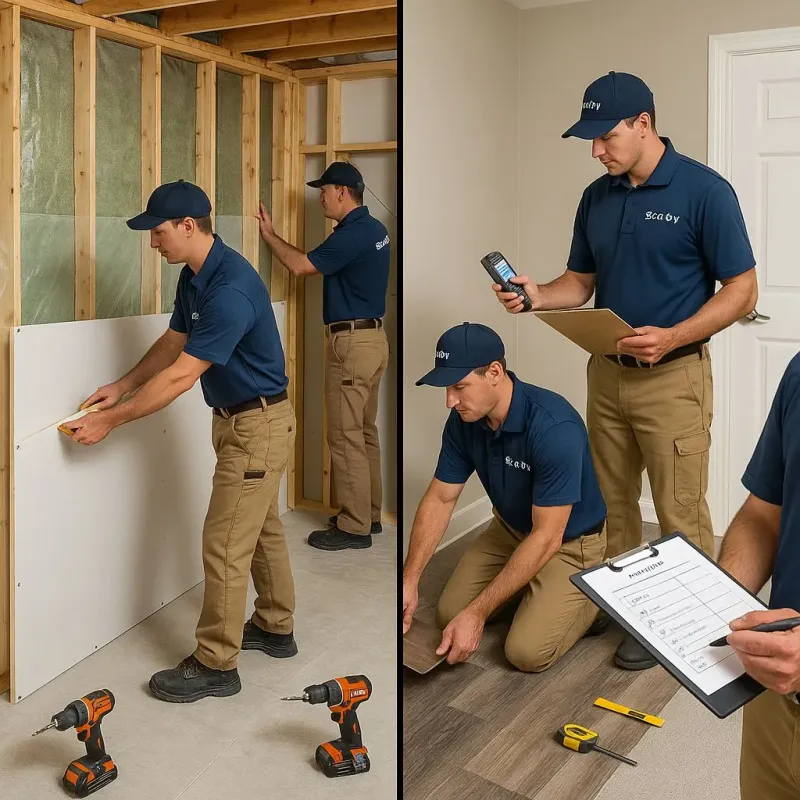 Repairs and Reconstruction process in Keene, NH